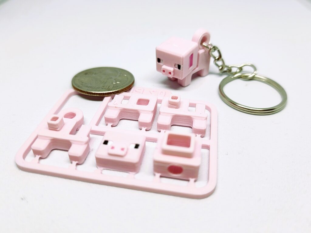 Minecraft Pig Mini Figure Kit