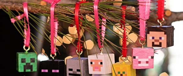 Minecraft Christmas Ornaments DIY