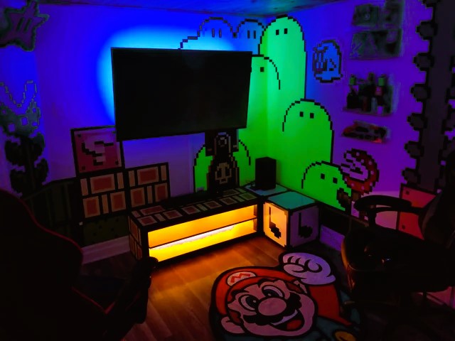 DIY Nintendo game room